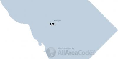 Washington dc-zip code map - Dc-zip code map (District of Columbia, USA)