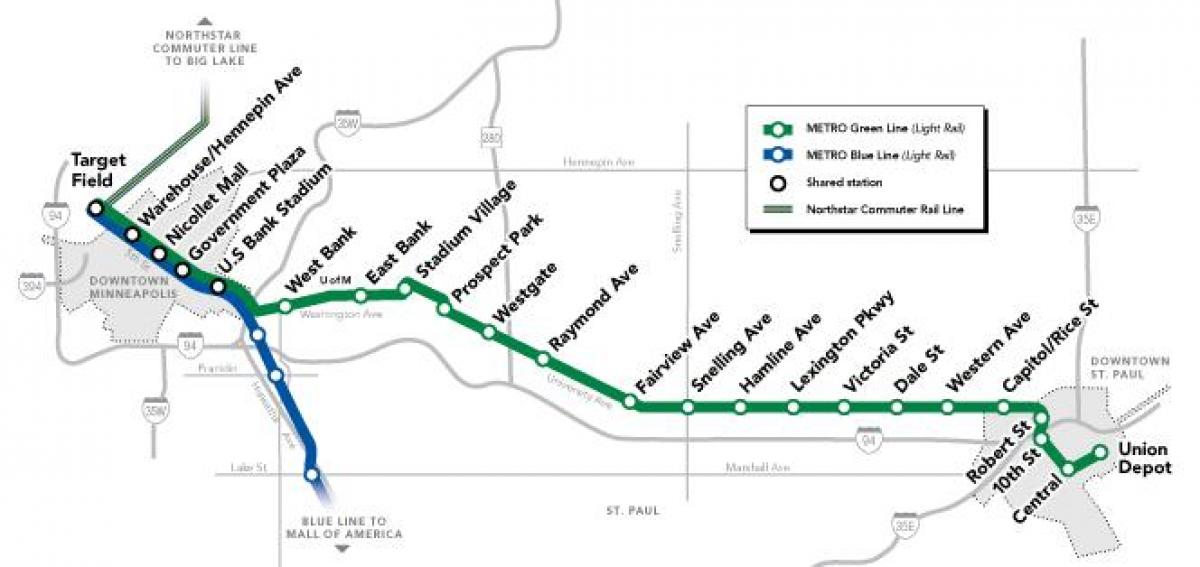 green line der dc metro map