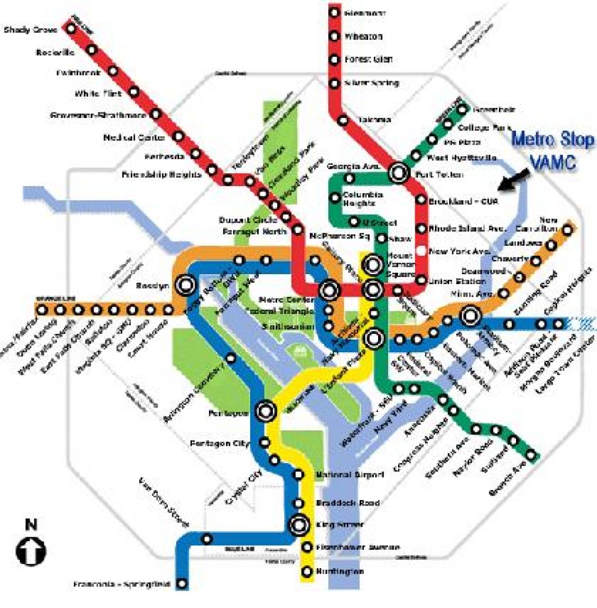 md metro Karte