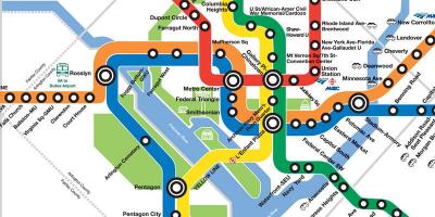 Neue dc metro map