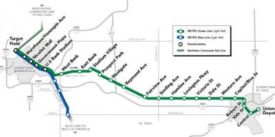 Green line der dc metro map
