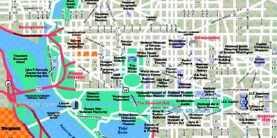 Washington dc Sehenswürdigkeiten anzeigen